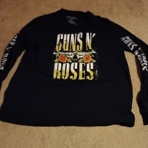 Vintage Guns N' Roses Black Long Sleeve Shirt